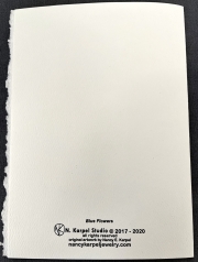 back of card sample